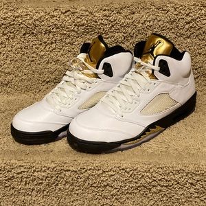 Jordan 5 Olympic Gold (unworn)